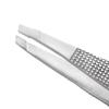 Tweezerman Wide Grip Slant Tweezer, Extra Large Tweezers, Professional Stainless Steel Precision Tweezers for Facial Hair and Eyebrows, (Pack of 1) view 2