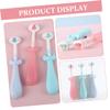 FRCOLOR 3pcs Cute Decorative Toothbrush Boy Girl Boy Girl Soft Bristles Manual Cleaning Toothbrush for and Years view 4