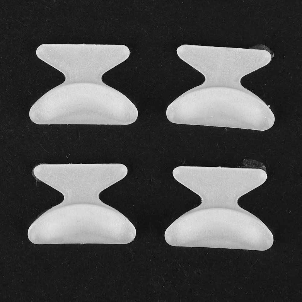 20 Pairs Soft Silicone Anti Slip Nose Pads Glasses Sunglasses Accessories White,Glasses Nose Pads, Replacement Anti Slip Soft Silicone Eyeglass Nosepads