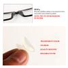 20 Pairs Soft Silicone Anti Slip Nose Pads Glasses Sunglasses Accessories White,Glasses Nose Pads, Replacement Anti Slip Soft Silicone Eyeglass Nosepads view 2