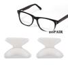 20 Pairs Soft Silicone Anti Slip Nose Pads Glasses Sunglasses Accessories White,Glasses Nose Pads, Replacement Anti Slip Soft Silicone Eyeglass Nosepads view 3