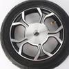 12inch Wheelchair Accessory Aluminium Rear Wheels (2), Pneumatic Tyre Castors Replacement Parts for Electric Wheelchairs, Bearing 17mm(11/16") view 2