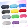 GLEAVI 20pcs Sleep Eye Mask Blackout for Boys and Girls Women Men Polyester Eye Patch Elastic Straps Rich Colors view 4