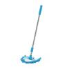 GLEAVI Mini Telescopic Rotatable Triangular Mop with 1m Extendable Handle for Household Cleaning, Lightweight 180 Swivel Mop Tool for Kitchen and Bathroom Use view 1