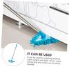 GLEAVI Mini Telescopic Rotatable Triangular Mop with 1m Extendable Handle for Household Cleaning, Lightweight 180 Swivel Mop Tool for Kitchen and Bathroom Use view 2