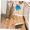 LIFKOME Heavy Duty Household Broom Outdoor Broom with Long Handle Soft Bristles Stainless Steel Rod and Wooden Handle for Indoor Kitchen Floor Cleaning and PET Hair Removal view 2