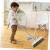 LIFKOME Heavy Duty Household Broom Outdoor Broom with Long Handle Soft Bristles Stainless Steel Rod and Wooden Handle for Indoor Kitchen Floor Cleaning and PET Hair Removal view 3