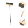 LIFKOME Heavy Duty Household Broom Outdoor Broom with Long Handle Soft Bristles Stainless Steel Rod and Wooden Handle for Indoor Kitchen Floor Cleaning and PET Hair Removal view 4
