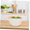 Alipis Fruit Strainer Double Layer Vegetable Basket Kitchen Food Drain Tool Fruit Washing Basket view 2