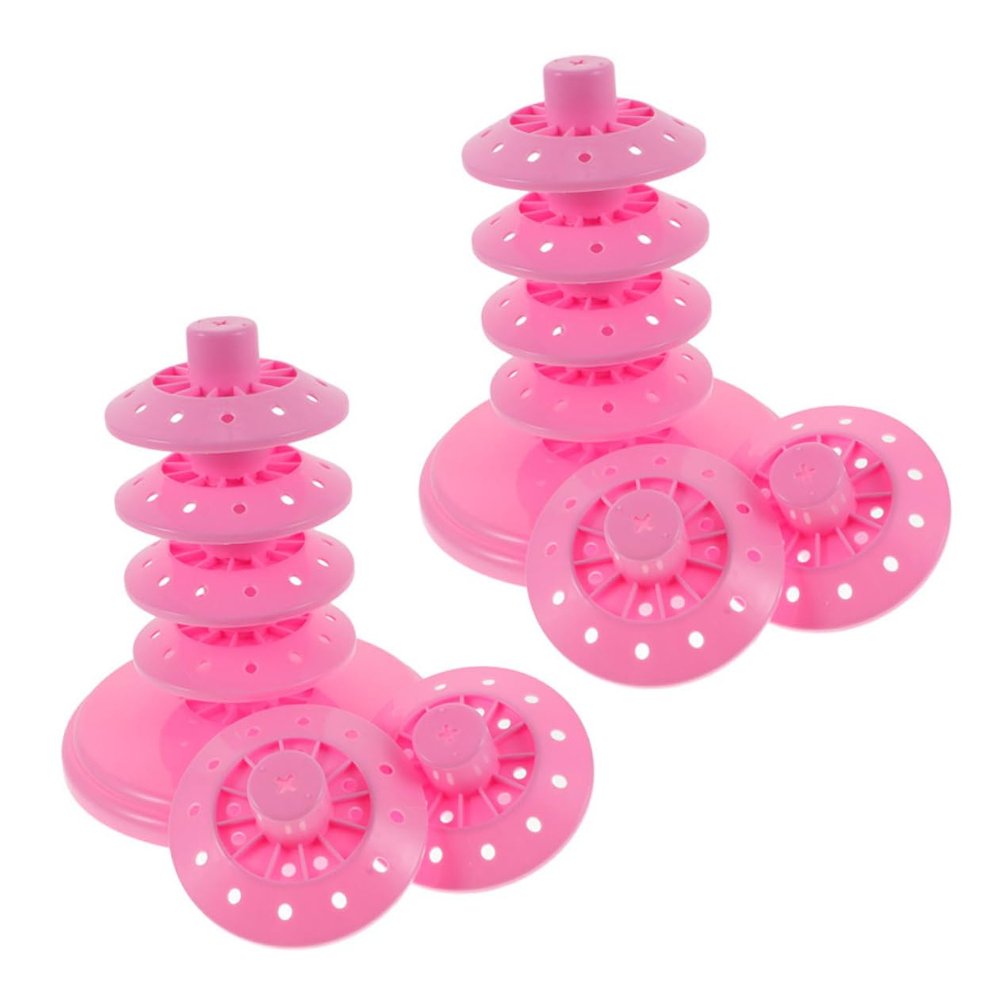 Alipis 2pcs Tiered Lollipop Stand Cake Pops Display Holder Desktop Display Rack for Store Rack Convenient Lollipop Holder
