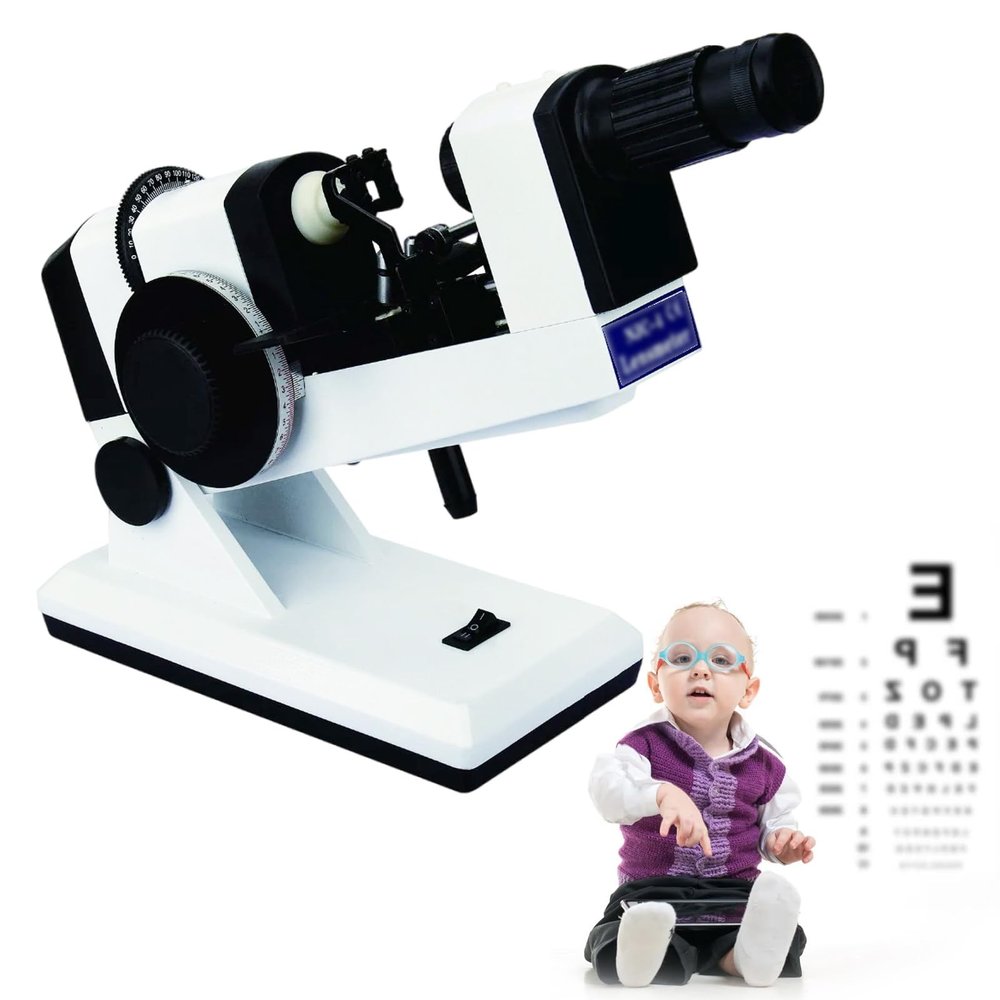 Roboraty Manual Lensmeter Outer Reading Optics Instruments Handheld Manual Lensmeter Lens Testing Machine,453029cm