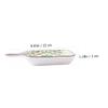 MAGICLULU Single Handle Ceramic Baking Pan Food Tray for Kitchen Baking for Serving Easy to Clean for Family Meals and Gatherings view 2