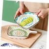 MAGICLULU Single Handle Ceramic Baking Pan Food Tray for Kitchen Baking for Serving Easy to Clean for Family Meals and Gatherings view 3