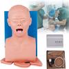 GBHJJ Tracheal Intubation Training Model, with Alarm Adult Human Tracheal Intubation Anatomy Mannequin Nurse Practices, Trachea Operation Prompt Intubation Teaching Model view 1
