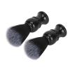 Acouto Beardush, 2pcs Beard Brush Fine Synthetic Bristles Trimming Quick Drying Moustache Foam Grooming Tool Shave for Men view 4