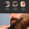 Mens Beard Trimming Scissors Set, Grooming Scissors for Men, Mustache Folding Beard Comb Kit with Storage Bag view 4