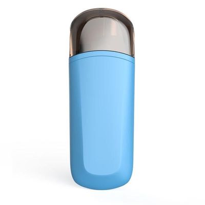 Portable Nose Hair Trimmer, Portable Ear and Nose Hair Trimmer for Men and Women, Rechargeable Nose Hair Trimmer, 360Capture of Nose Hair, Washable Electric Cutter Head (Color : Blue)