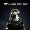 Portable Nose Hair Trimmer, Portable Ear and Nose Hair Trimmer for Men and Women, Rechargeable Nose Hair Trimmer, 360Capture of Nose Hair, Washable Electric Cutter Head (Color : Blue) view 2