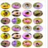 24 Pre-Cut Bumblebee Flower Themed Edible Wafer Paper Cake Toppers Decorations view 2