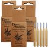 Bamboo Interdental Brushes 3 Packs ~ 10 Brushes Per Pack (0.7mm) view 1