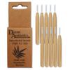 Bamboo Interdental Brushes 3 Packs ~ 10 Brushes Per Pack (0.5mm) view 2