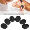 12Pcs Professional Hot Massage Stones Set, Hot SPA Energy Massage Basalt Stone Oil Pedicure Massage Stones Body Health Care Tool for Home SPA Relaxation view 4