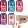Rubicon Sparkling Fizzy Drink With Real Fruit Juice 330ml Pack Of 48 Assorted Flavours Suitable For Vegans Rubicon Sparkling Cans Bundle Boxed Treatz view 2