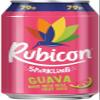 Rubicon Sparkling Fizzy Drink With Real Fruit Juice 330ml Pack Of 48 Assorted Flavours Suitable For Vegans Rubicon Sparkling Cans Bundle Boxed Treatz view 3