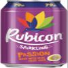 Rubicon Sparkling Fizzy Drink With Real Fruit Juice 330ml Pack Of 48 Assorted Flavours Suitable For Vegans Rubicon Sparkling Cans Bundle Boxed Treatz view 4