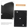 OUNONA 4pcs Bathroom Accessory Wall Mounted Soap Dish Self-draining Silicone Soap Holder Travel Dish Stand Storage Tray view 4