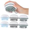 WOFASHPURET 6pcs Scalp Massage Brush for Home and Travel Includes Scalp Exfoliator in Blue Green and Grey Colors for Daily Use view 1