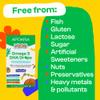 Omega 3 Vegan DHA Drops for Kids - Bundle - 50mL - No Fishy Taste - Preservative Free and Sugar Free. Sustainable Algal Alternative to Fish Oil | APOKRA Kids (3) view 2