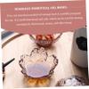 Mobestech 2 Sets Massage Oil Bowl Essential Oil Mixing Bowl Measuring DIY Flower s Facial Facial Mask Mixing Dipping Sauce Cups Small Mixing s Metal view 4