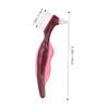 Mobestech Double-Headed Denture Cleaning Brush 3 Pack with Extra Hard Bristles Ergonomic Handle for Denture and Retainer Maintenance view 2