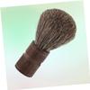 DOITOOL 2pcs Natural Wooden Handle Boar Bristles Beard Mustache Brush for Men Facial Hair Care Wet Shaving view 2