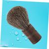 DOITOOL 2pcs Natural Wooden Handle Boar Bristles Beard Mustache Brush for Men Facial Hair Care Wet Shaving view 3