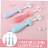 POPETPOP 3pcs Cute Decorative Boys and Girls Toothbrush Soft Bristles for Boy Girl Manual Cleaning Toothbrush for Years view 4