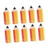 Warmhm 10pcs Pencil Shaped Candy Boxes Party Favour Gift Boxes for Wedding Birthday Christmas Small Size for Candy Chocolate Jewellery view 1