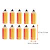 Warmhm 10pcs Pencil Shaped Candy Boxes Party Favour Gift Boxes for Wedding Birthday Christmas Small Size for Candy Chocolate Jewellery view 2