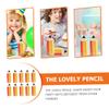 Warmhm 10pcs Pencil Shaped Candy Boxes Party Favour Gift Boxes for Wedding Birthday Christmas Small Size for Candy Chocolate Jewellery view 4