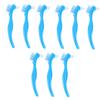 PartyKindom 9pcs Denture Brush Head Denture Cleaning Brush for False Teeth Plaque Removal Double-Sided Toothbrush view 1
