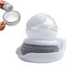 Uitseld Soapbar Dispensing Dish Brush - Pressing Dish Scrub Brush,Scrub Brush for Cleaning Dishes, Kitchen, Bathroom and Household, Dish Scrubber Brush for Pots, Pans, Counter view 1