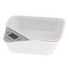 Paowsietiviity 2 set Digital Kitchen Pets Scale For New Born Puppy Or Small Kitty With Free Tray White view 2