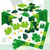 100 Pcs St Patricks Party Napkins St Patricks Paper Napkins St. Patrick's Day Paper Napkins Green Clover Disposable Dinner Napkins for Irish Holiday Saint Patrick's Party Supplies, Classic view 1