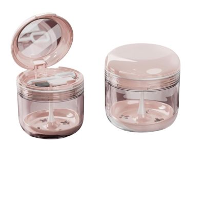 Complete Denture Care Kit: Retainer Case with Easy-Clean Denture Box, Denture Cleaner, and False Teeth Container - Ideal for Storing, Soaking, and Cleaning Dentures and Retainers