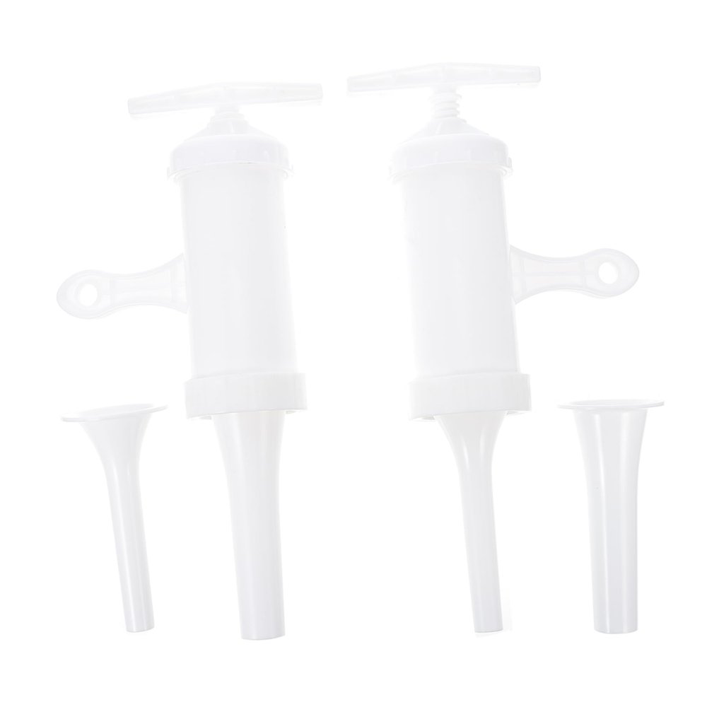 MAGICLULU 2sets Manual Sausage Maker Hand Sausage Stuffer Professional Filling Machine Tool for DIY Minced Meat Making at Home