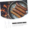 MAGICLULU 2sets Manual Sausage Maker Hand Sausage Stuffer Professional Filling Machine Tool for DIY Minced Meat Making at Home view 3