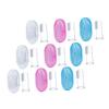 Mobestech Silicone Baby Finger Toothbrush 9pcs Set with Storage Box Infant Oral Cleaning Brush Teeth Cleaner Gum Massager for 0-3 Years Old view 1