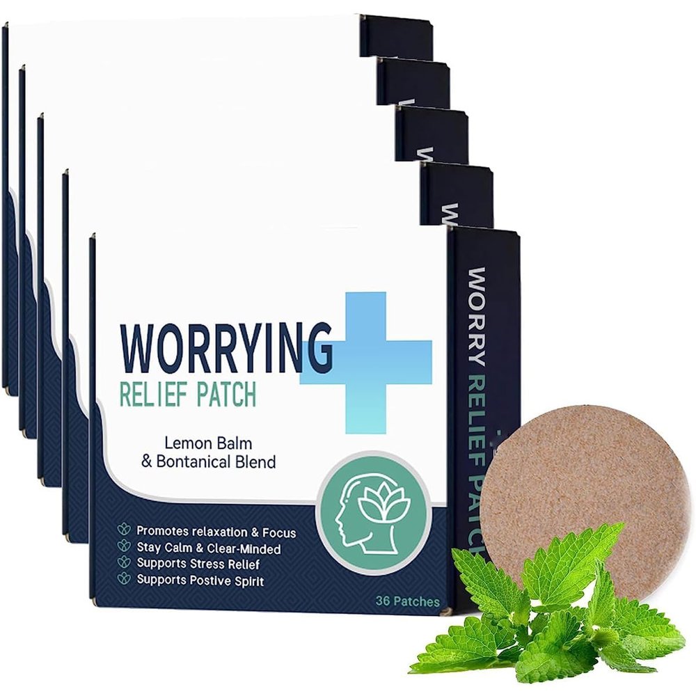 Anxiety Relief Patch | Patch Relaxing Patches | Patches for Anxiety and Stress Relief Patches | Natural Mood Support | Patches for Anxiety and Stress Relief (5box)
