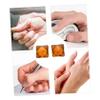 Mobestech 2pcs Finger Flexibility Training Balls Resin Massage Ball Muscle Roller for Hand Exercise for Fitness Muscle Relaxation Random Color view 3